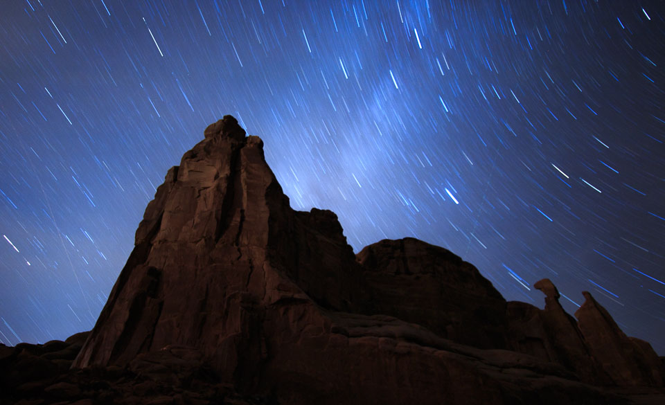 Park Avenue star trails